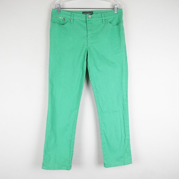 Lauren Ralph Lauren Jeans Womens 12P (34x27) Modern Straight Ankle Stretch - Picture 1 of 11